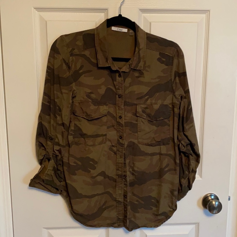 Dex medium camo blouse